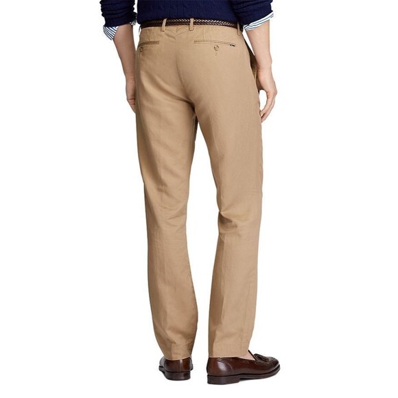 NWT $125 Polo Ralph Lauren Men's Pants 36X30,36X34 LINEN BLEND STRAIGHT LEG - Picture 5 of 7